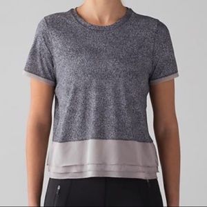 Lululemon Short Sleeve Mesh Top